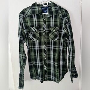 Old Navy Western Button Down